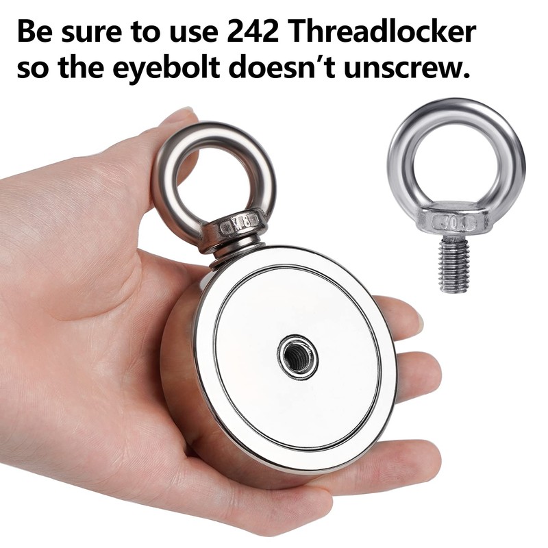 VNDUEEY 760 LBS Magnet Fishing Kit, Fishing Magnets Kit Includes