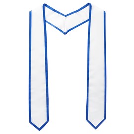 Graduation Stole, Graduation Stole Class of 2024, 69" Graduation Sash, Stoles for Graduation 2024, Graduation Sash Class of 2024, Graduation Gown Accessory Unisex Adult Plain Graduate Honor Stole