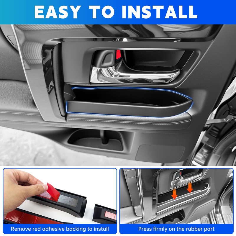 Titibett Door Handle Storage Fits for 2010-2024 Toyota 4Runner
