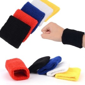 Sweat-absorbing gym wrist straps, tennis wristbands, gym braces, wrist guards / 땀흡수 헬스손목스트랩 테니스팔목밴드 헬스 보호대 아대