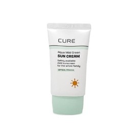 Kim Jeongmun Aloe 김정문알로에 큐어 아쿠아 마일드 그린 선크림 40ml(SPF50+) 1개 Ss Kim Jeong-mun Aloe Cure Aqua Mild Green Sunscreen 40ml (SPF50+) 1 piece Ss