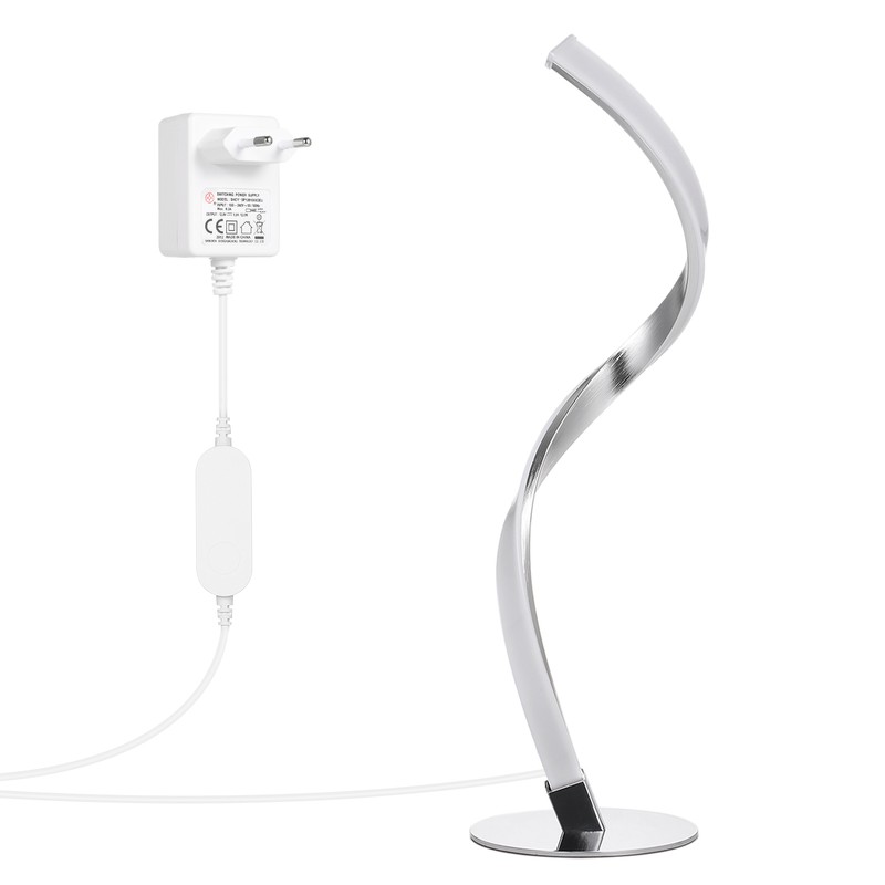 Neoglint 10W Spiral LED Table Light Dimmable 3 Lighting Colors