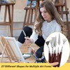 Lasnten 27 Pcs Palette Knife Set Stainless Steel Painting Knife