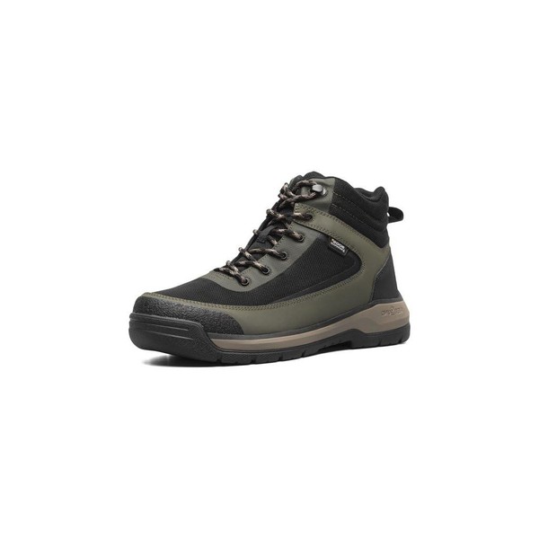 Bogs Mens Shale Mid Soft Toe WP Waterproof Boot, Dark