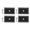 KIMISS Rubber Buffer Suspension, 4PCS 1362685080 Replacement For CITROEN JUMPER