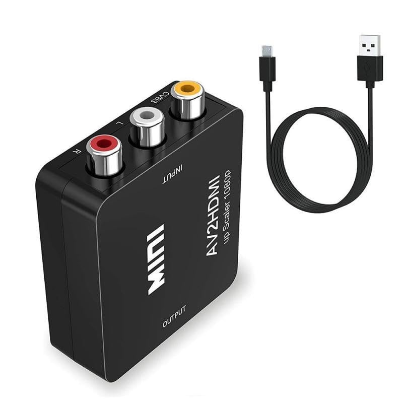 FANTIA RCA to HDMI, AV to HDMI Converter, 1080P 4k