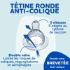 Dodie 4 x Round Anti Colic Teats