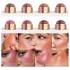 Phofay Rubor Sombra Labial 2in1 8tono Duración12h Maquillaje