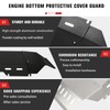 CHIFUN Skid Plate Compatible with Honda Goldwing 1800 GL1800 2001-2017,