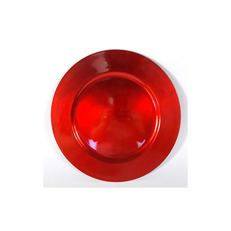Annastore 6 x Placemats Made of Wonderfully Shimmering Melamine Diameter