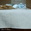 Linen & Cotton Lovely Stonewashed Table Runner RUSTICO, 100% Linen