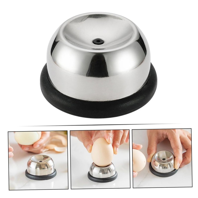 Ipetboom Stainless Steel Egg Pricker Tool Kitchen Egg Holder for