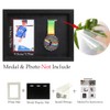 Medal Display Shadow Box - 3 Medal Display case -