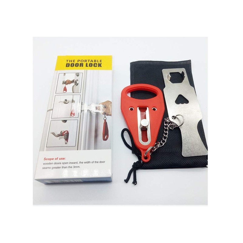 Safety Lock, Portable Lock, Portable Door Lock, Portable Security Lock,