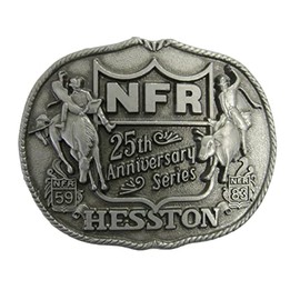 NFR 1983 Hesston 25th Anniversary Series Belt Buckle