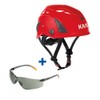 KASK Superplasma AQ Industrial Protection and Climbing Helmet (Red), Includes