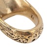 Archery Thumb Rings Good Protection Engraving Pattern Brass Finger Protector