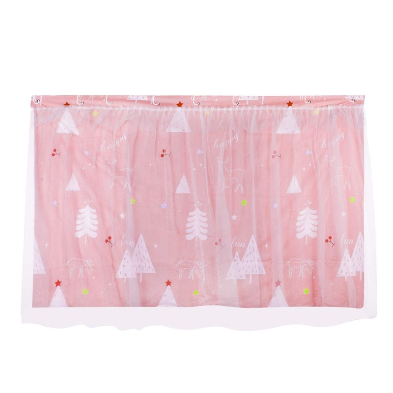 IBLUELOVER Cabin Bunk Bed Curtain Blackout Bed Canopy Student Dormitory