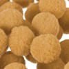 sourcing map Pom Felt Balls Felting Fabric 1.5cm 15mm Khaki