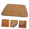 LALAFINA Cooling Sofa Mat Bamboo Sauna Mat Non-skid Backing for