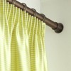 GARDINIA Curtain Rings for Curtain Rods, Diameter 25 mm, with