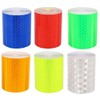 NEYORIKA Reflective Tape, Fluorescent, Reflective Seal, High Brightness, Car Safety