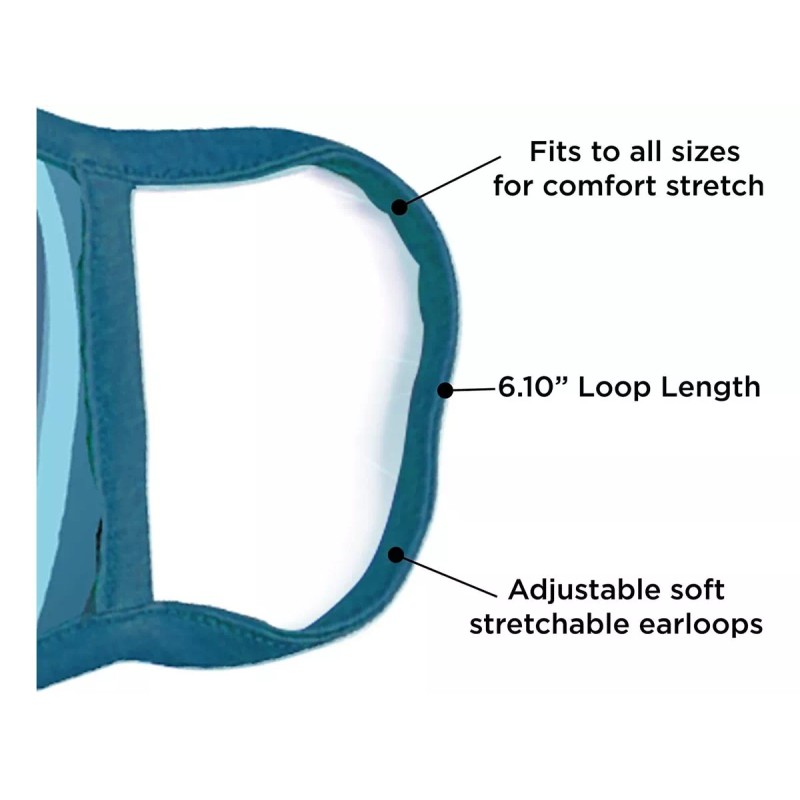 Abg Accessories Mascarilla De Tela Reutilizable Para Niños D