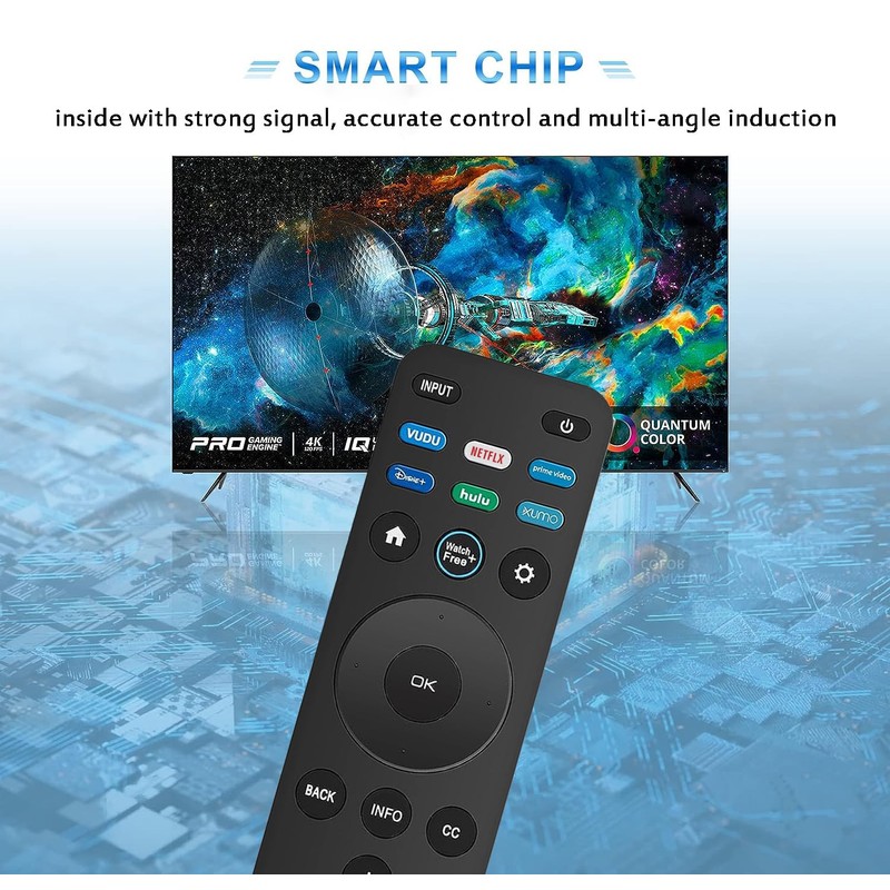 Universal Remote Control XRT260 for All VIZIO Smart TV Smartcast