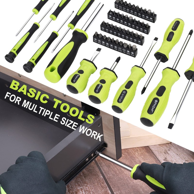 FASTPRO 220-Piece Home Tool Set, Household Repairing Tool Kit, with