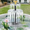 Solar Water Fountain Upgrade Solar Panel Water Fountain Adjustable Water