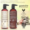 PURA D'OR Professional Grade Clinically Formulated Biotin Shampoo & Conditioner