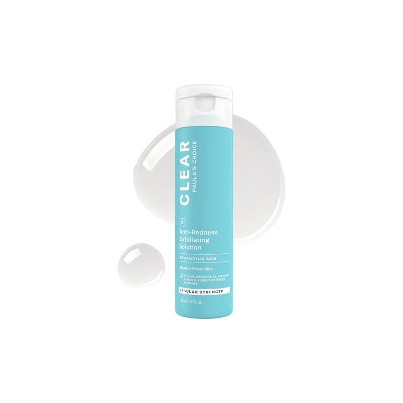 Paula's Choice CLEAR Regular Strength Anti-Redness Exfoliating Solution with 2%