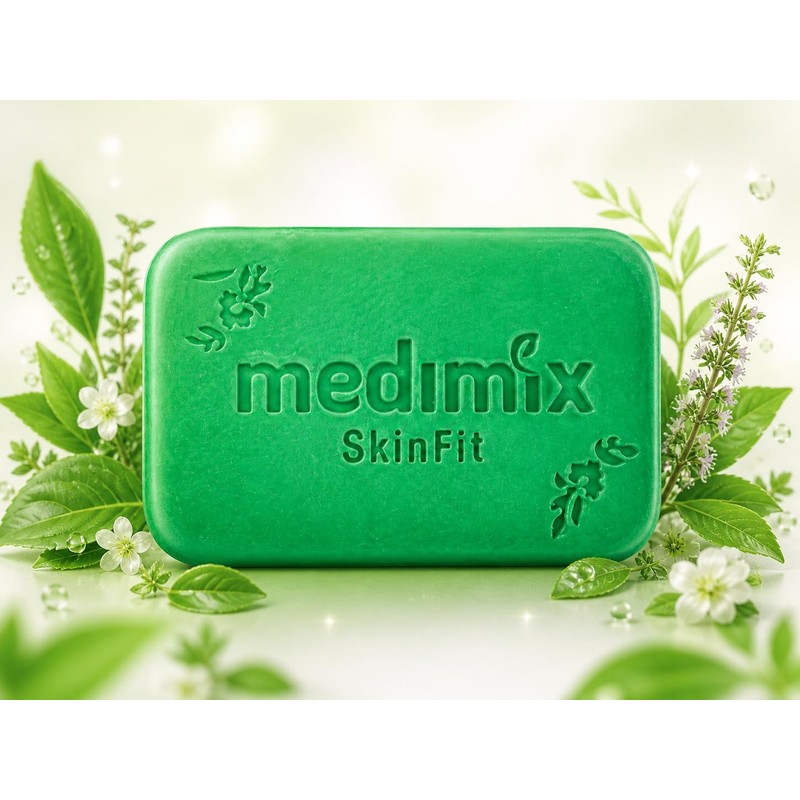 Mediix Green Soap, 4.4 oz (125 g), 6 Pieces +