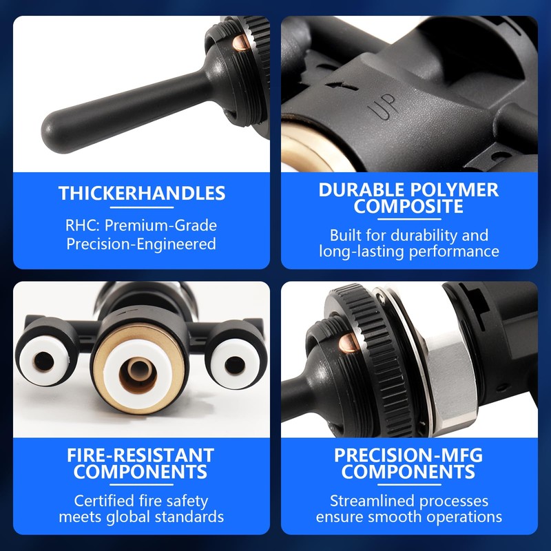 818-0007-000 Air Brake Toggle Control Valve Switch for Peterbilt