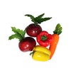 2 Pcs Artificial Beets, Fake Radish, Fake Vegetable for Home