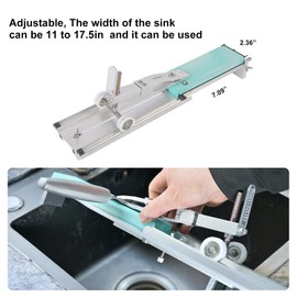 Cnrioen Whetstone Knife Sharpener Tool, Kitchen Sink Diamond Sharpening Stone Stainless Steel Fixed Angle Guide System for all kitchen Knives