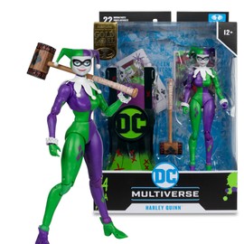 Spin Master Figura 7" DC Multiverse - Harley Quinn (DC Classic)(Jokerized)(Gold Label)