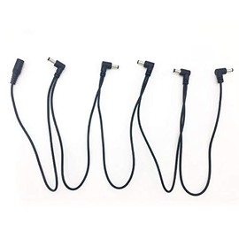 Daisy Chain Power Cable, 1 to 5 Way Daisy Chain Cable Guitar Effects Pedal Power Supply Splitter Cable DC5521 9V 2A