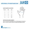 Jah 826 Oekotex Cotton Gloves, 12 Pairs, Light, Natural, Size