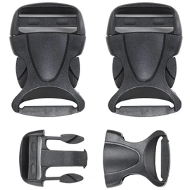 Your Day Mate Buckle for Webbings, Made of Hard Plastic, Snap Buckle, Replacement Buckle, Buckle Repair, Backpack Strap Buckle, Buckle Strap, 25mm 2pcs