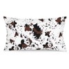 Cow Print Throw Pillow Covers 12x20 Lumbar Pillow Cases Western