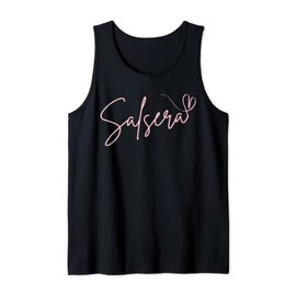 Salsera Women's Festival de Salsa T-Shirt Tank Top, black