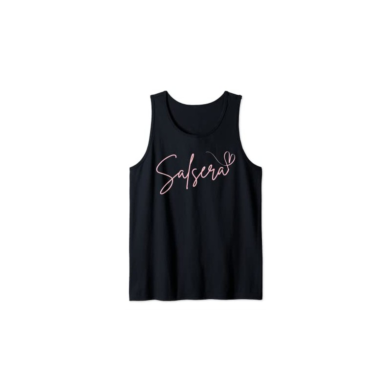 Salsera Women's Festival de Salsa T-Shirt Tank Top, black