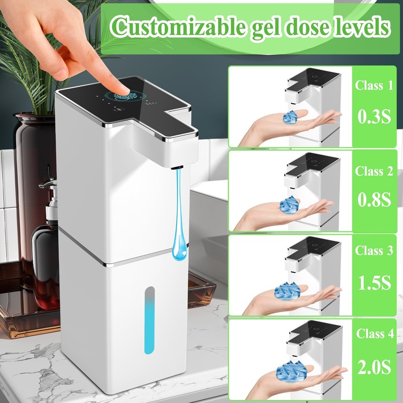 RDDAIPE 380 ml Automatic Soap Dispenser, Wall Mounted, Electric Soap