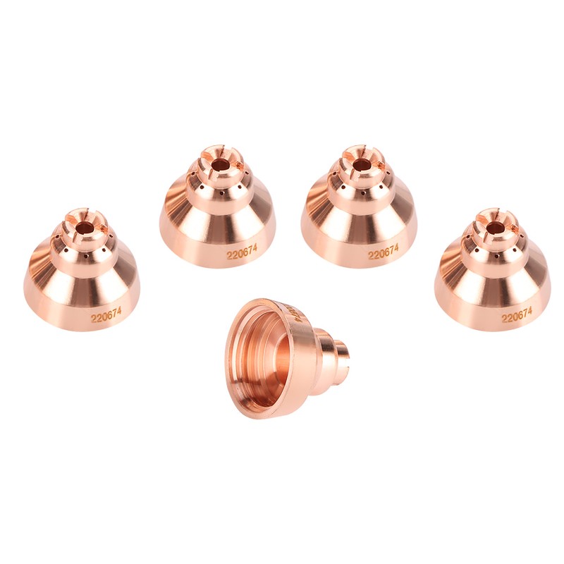 5pcs Plasma Shield Cup Cap for MAX45 Cutting Torch Consumables