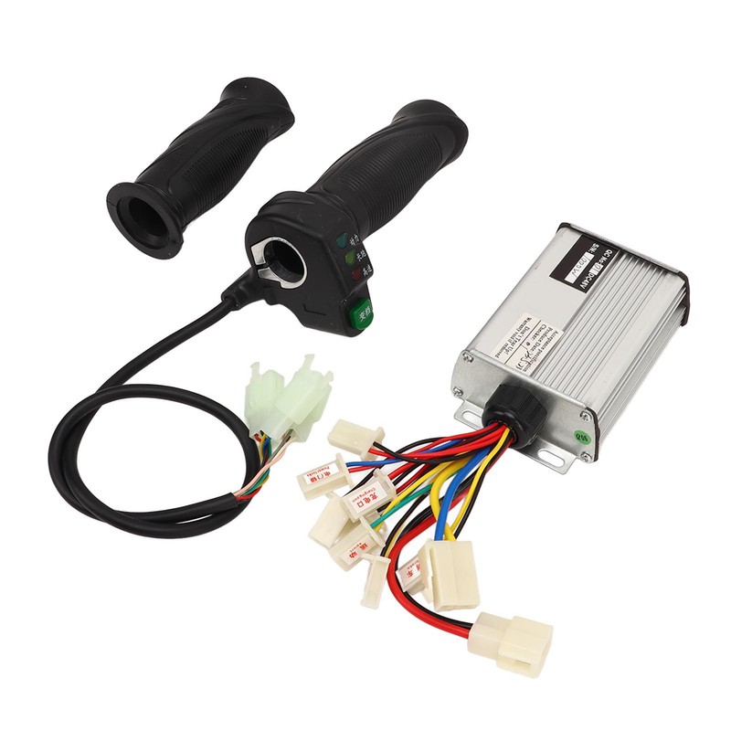 48V 1000W Brushed Controller and Throttle Grip For Electrical Scooter