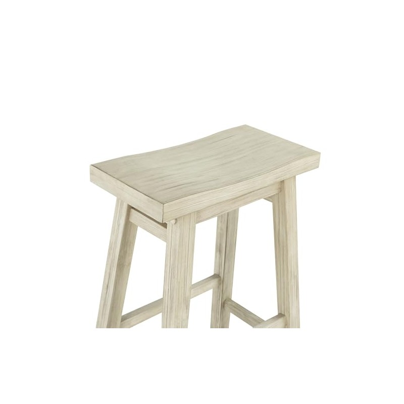 Boraam Sonoma Backless Saddle Counter Stool - Sawgrass Finish
