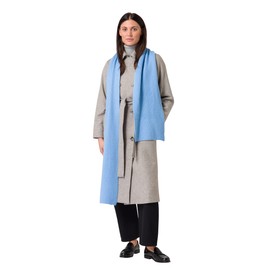 Style & Republic Women's Scarf Made of 100% Cashmere | Elegant Women's Scarf Made From Finest Cashmere | Size 196 x 28 cm, lightblue