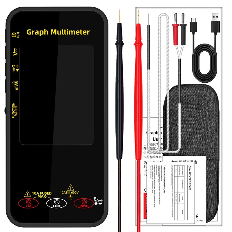BSIDE S500 Digital Multimeter 20000 Counts Graphical Multimeter TRMS 1000V
