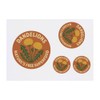 4 x 'Dandelions, Natures Free Superfood' Temporary Tattoos - Water
